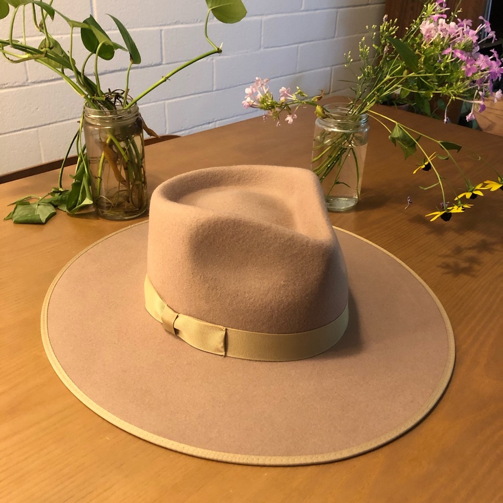Lack of Color Wide-Brimmed Rancher Hat